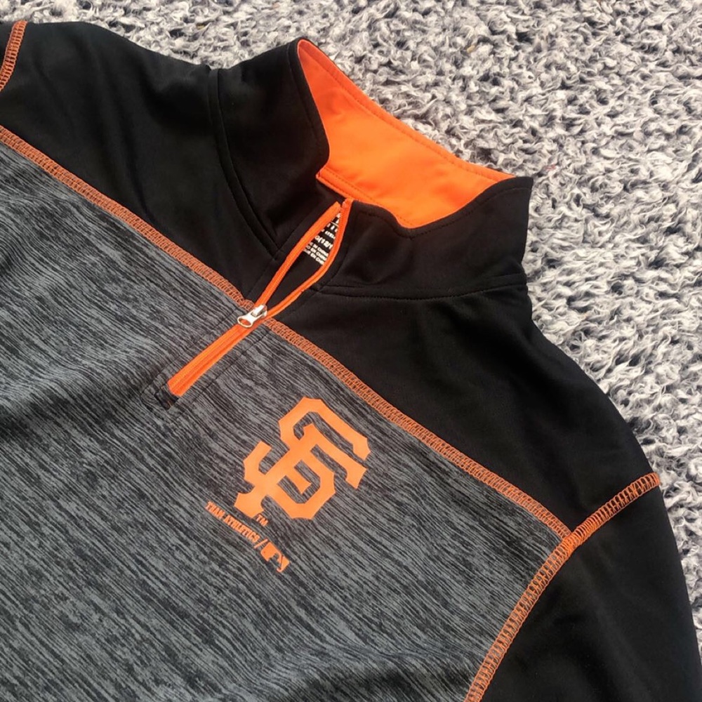 Sf Giants Baseball Quarter Zip
